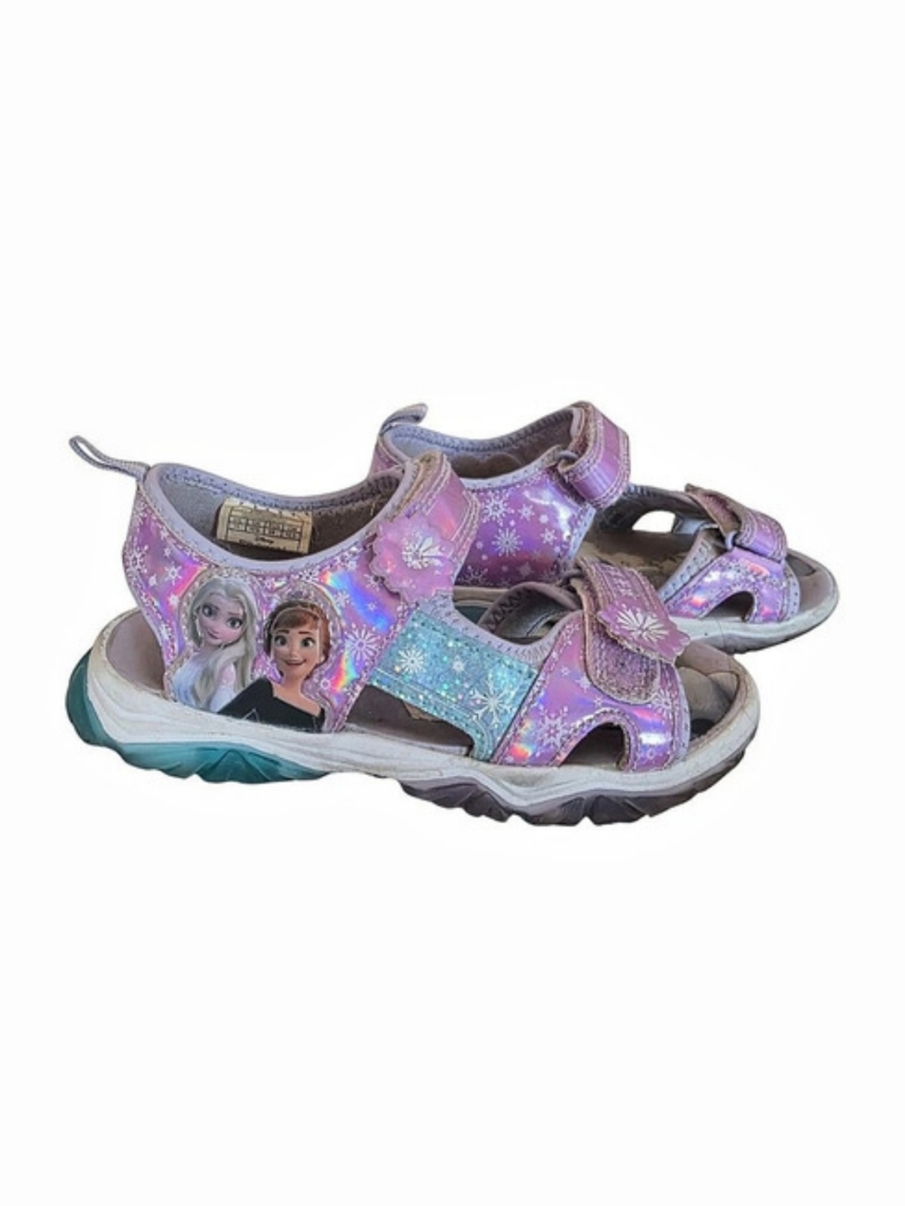 Disney Frozen Anna and Elsa Light-Up Sport Sandals